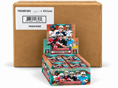 2026 Bowman Football Hobby Jumbo 8-Box Case