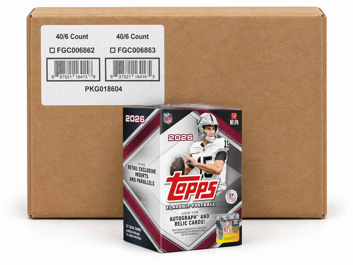 2026 Topps Football Blaster 40-Box Case
