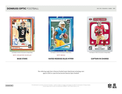 2025 Panini Donruss Optic Football 6-Pack Blaster Box