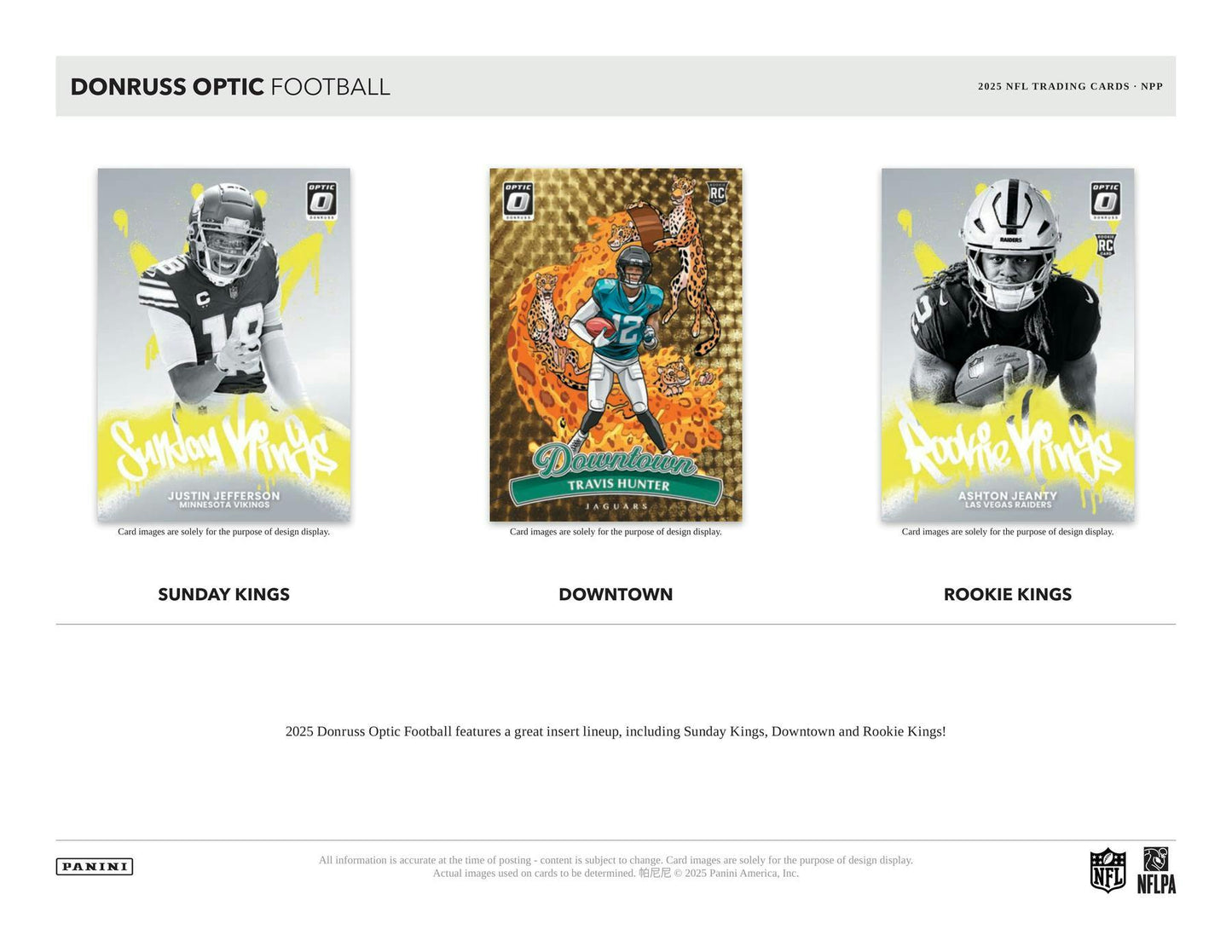 2025 Panini Donruss Optic Football 6-Pack Blaster Box