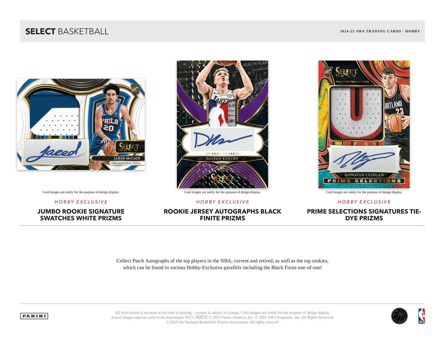 2024/25 Panini Select Basketball H2 Box