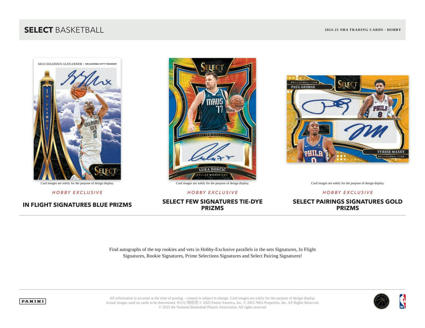 2024/25 Panini Select Basketball H2 Box
