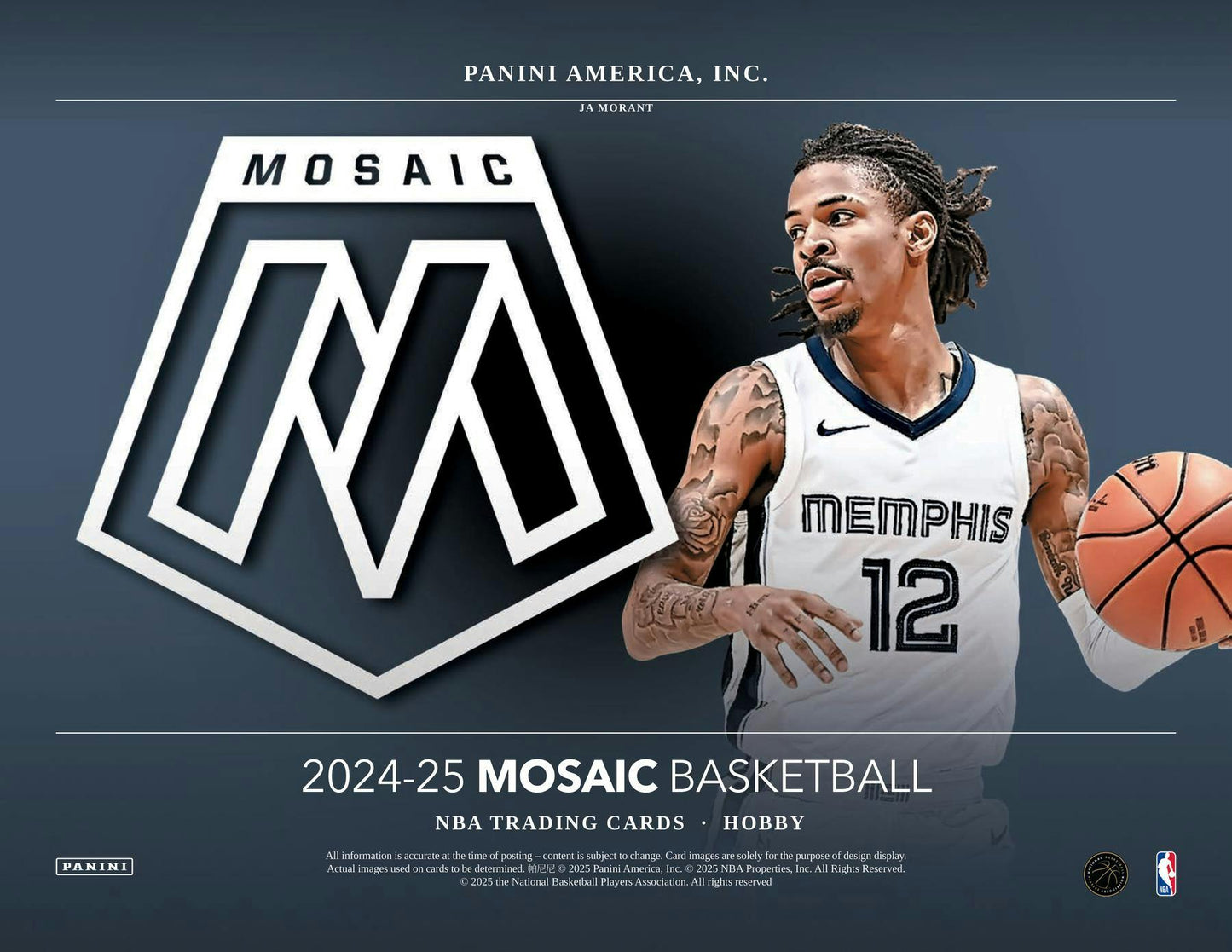 2024/25 Panini Mosaic Basketball Hobby Box