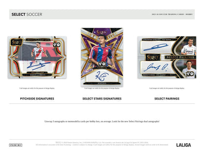 2025/26 Panini Select La Liga Soccer Hobby Box