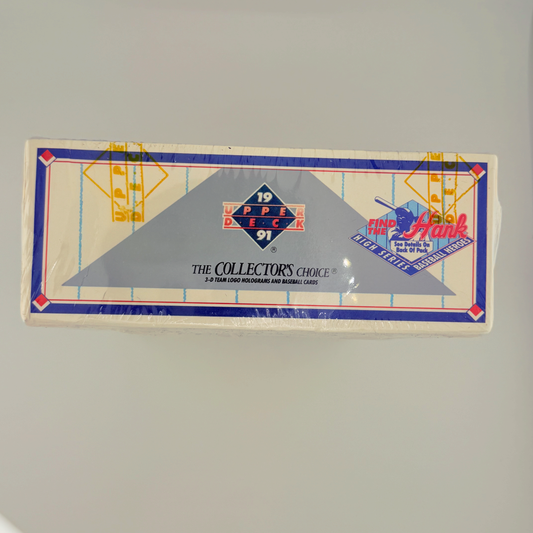 1991 Upper Deck Baseball High # Series Factory Sealed Wax Box - 36 Packs