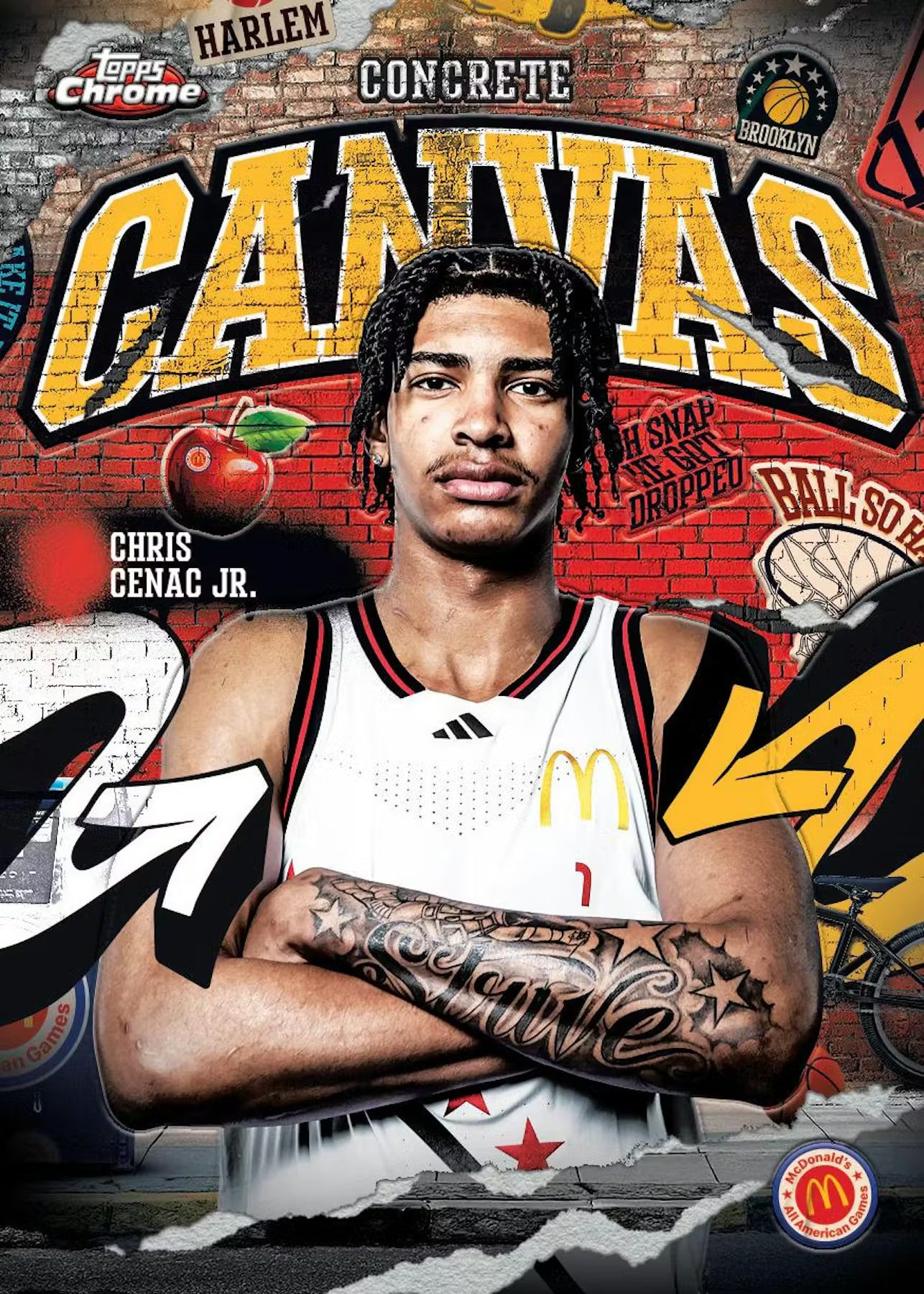 2025 Topps Chrome McDonald's All American Basketball Mega Box