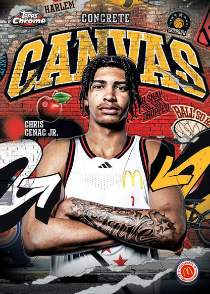 2025 Topps Chrome McDonald's All American Basketball Mega Box
