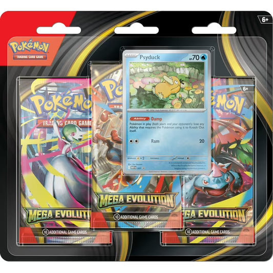 Mega Evolution 3 Pack Blister - ME01: Mega Evolution (MEG)