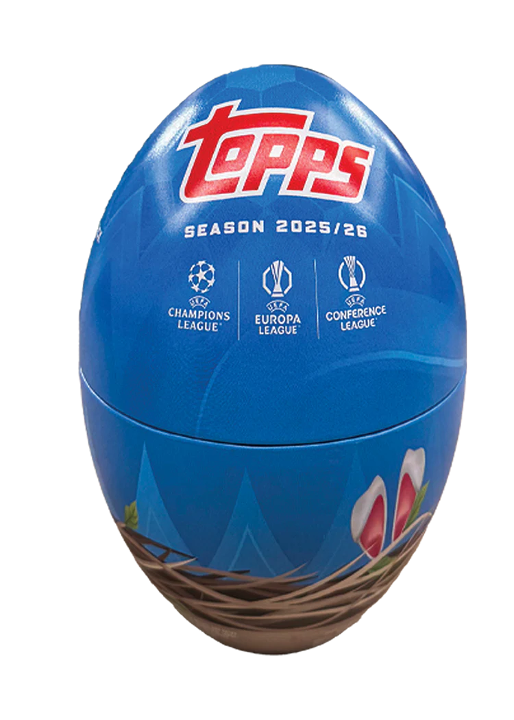 Topps 2025/26 UEFA Club Competitions Soccer Tin