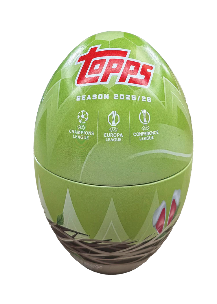 Topps 2025/26 UEFA Club Competitions Soccer Tin
