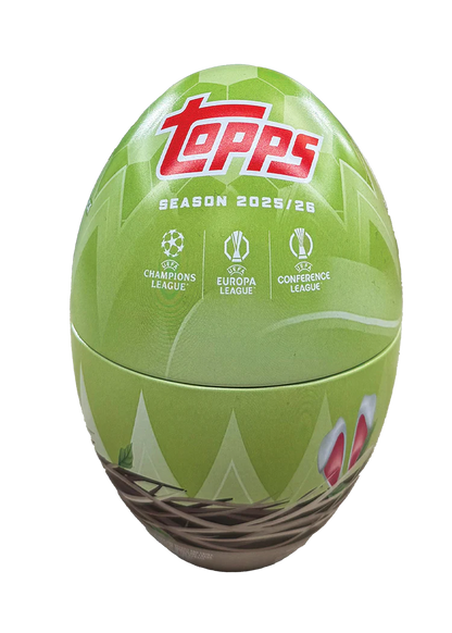 Topps 2025/26 UEFA Club Competitions Soccer Tin
