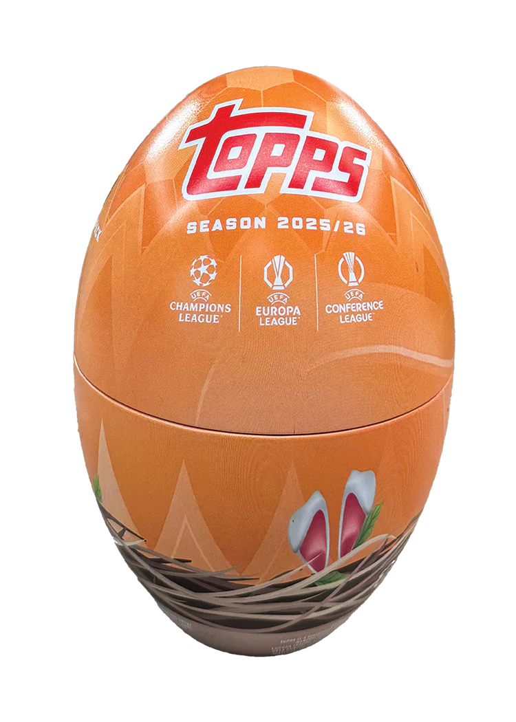 Topps 2025/26 UEFA Club Competitions Soccer Tin