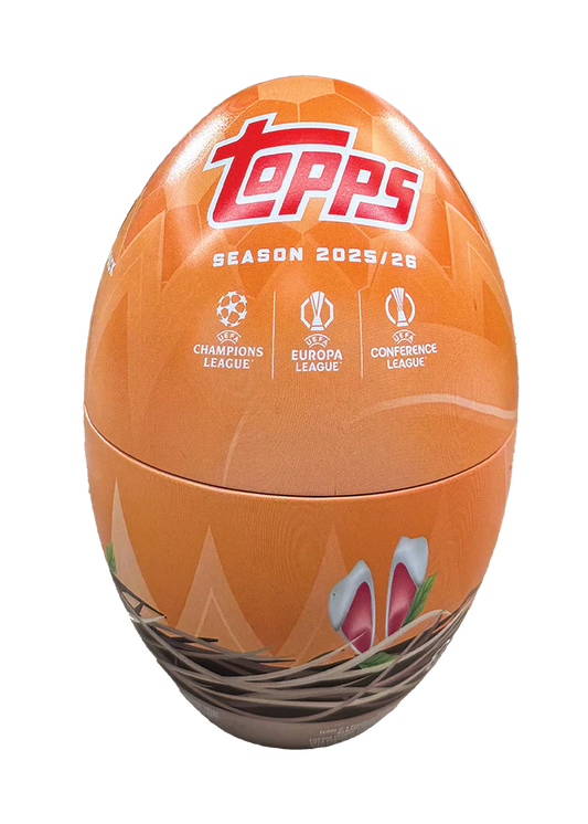 Topps 2025/26 UEFA Club Competitions Soccer Tin