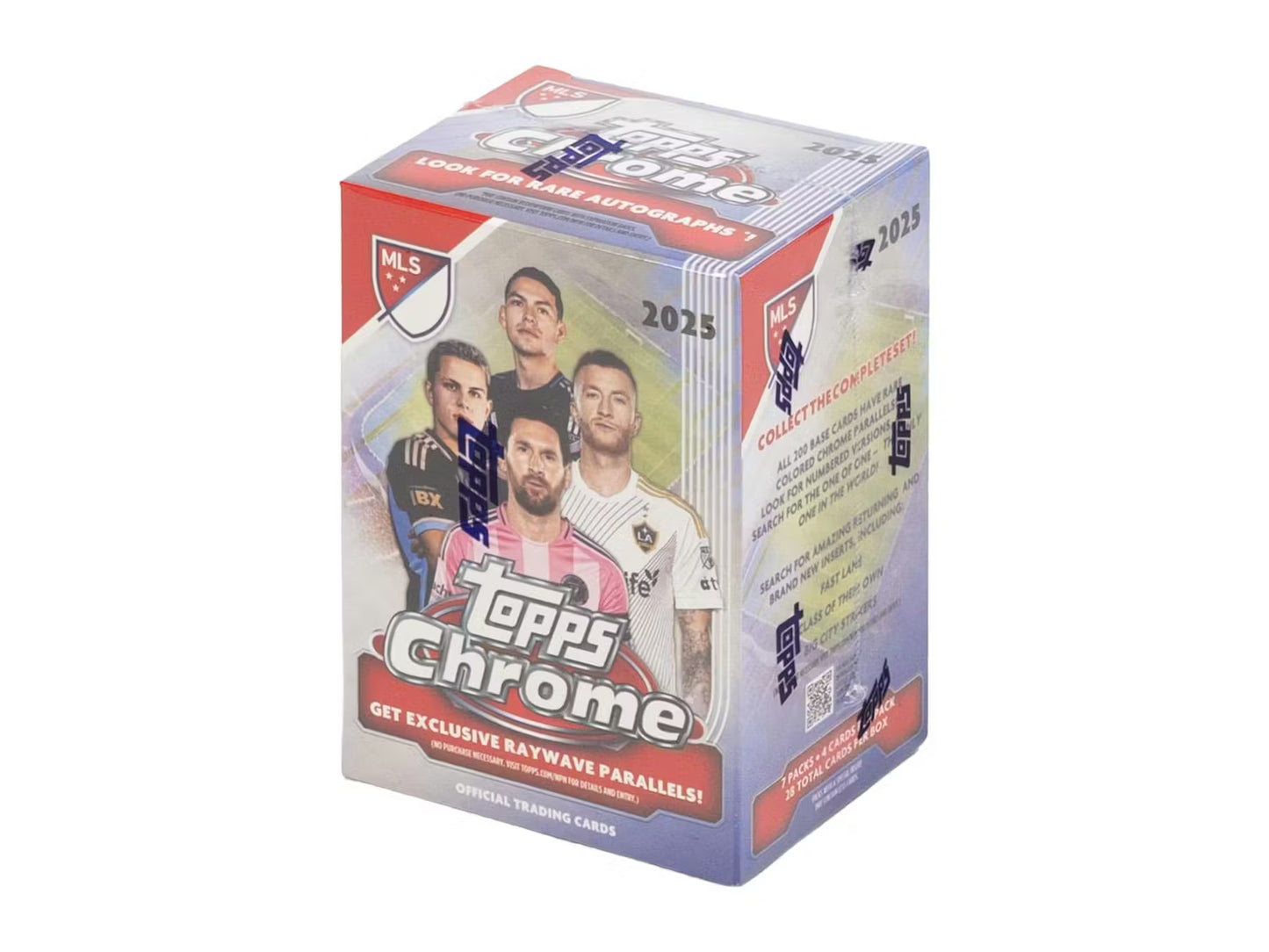 2025 Topps MLS Major League Soccer Chrome Blaster Box