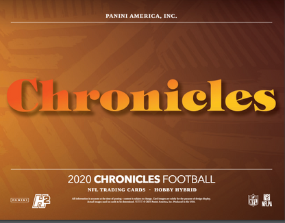 2020 Panini Chronicles Football Hobby Hybrid Box