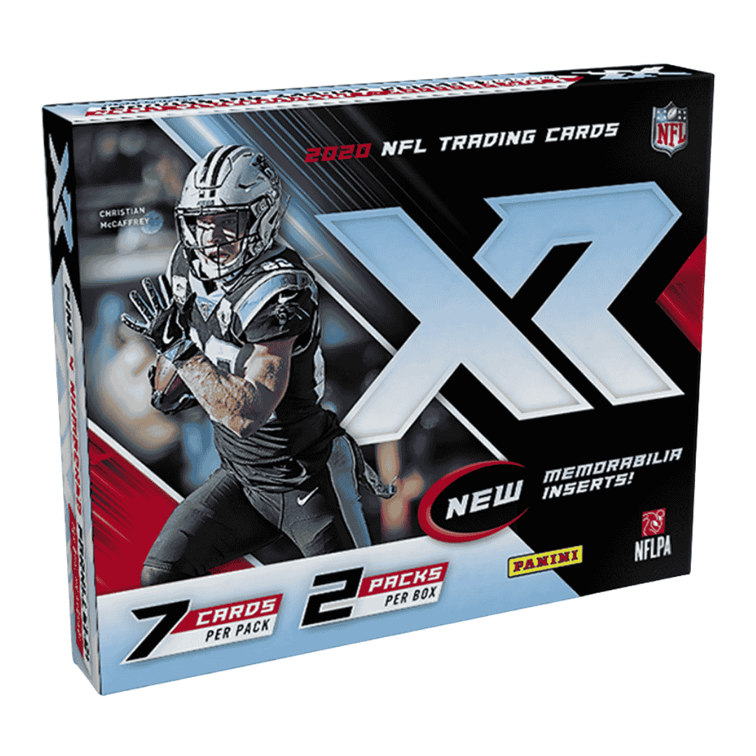 2020 Panini XR Football Hobby Box product image from Waxstat