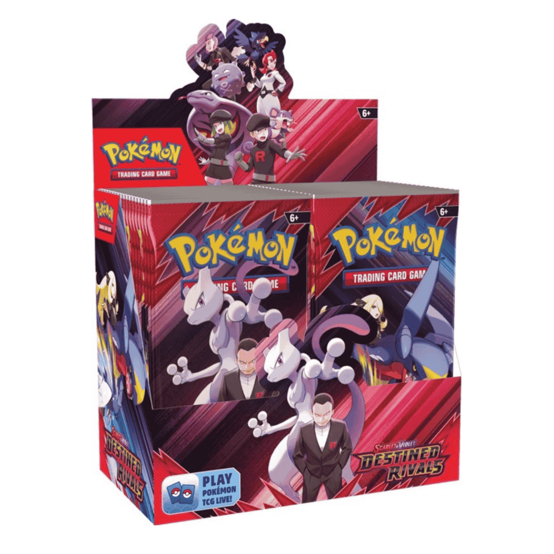 Pokemon Scarlet & Violet Destined Rivals Booster Box, front