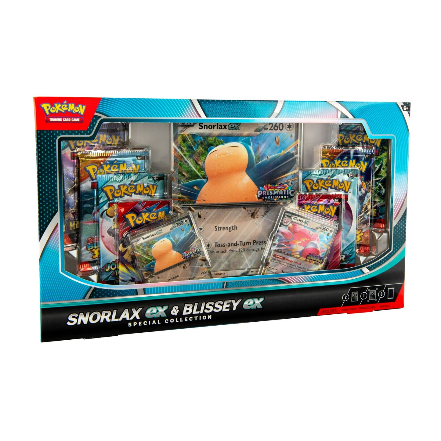 Pokémon Pokemon Tcg: Snorlax Ex & Blissey Ex Special Collection