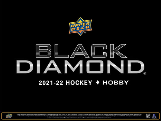 2021-22 Upper Deck Black Diamond Hockey Hobby Box