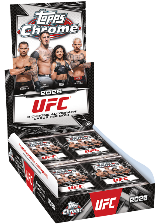2026 Topps Chrome UFC Hobby Box