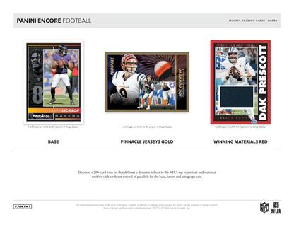 2024 Panini Encore Debut Edition Football Hobby Box