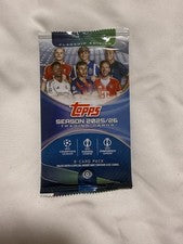 2025/26 Topps UEFA Club Competitions Soccer Hobby Pack