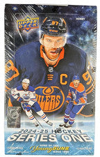 Hockey Card World 2024-25 Upper Deck Series 1 Hockey Hobby Box (12 Packs)