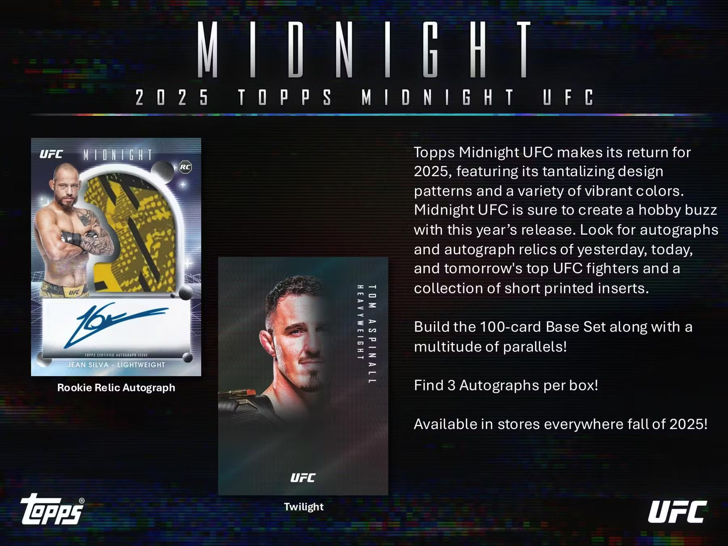 Topps Midnight UFC 2025