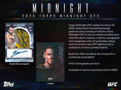 Topps Midnight UFC 2025