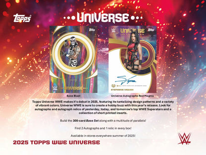 2025 Topps WWE Universe Wrestling Hobby Box